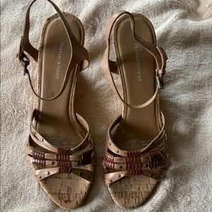 Naturalizer Tan Sandals with Sleek Design and Comfort